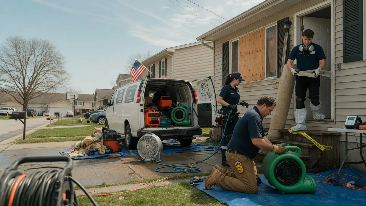 Water Damage Restoration in Bedford, KY near me